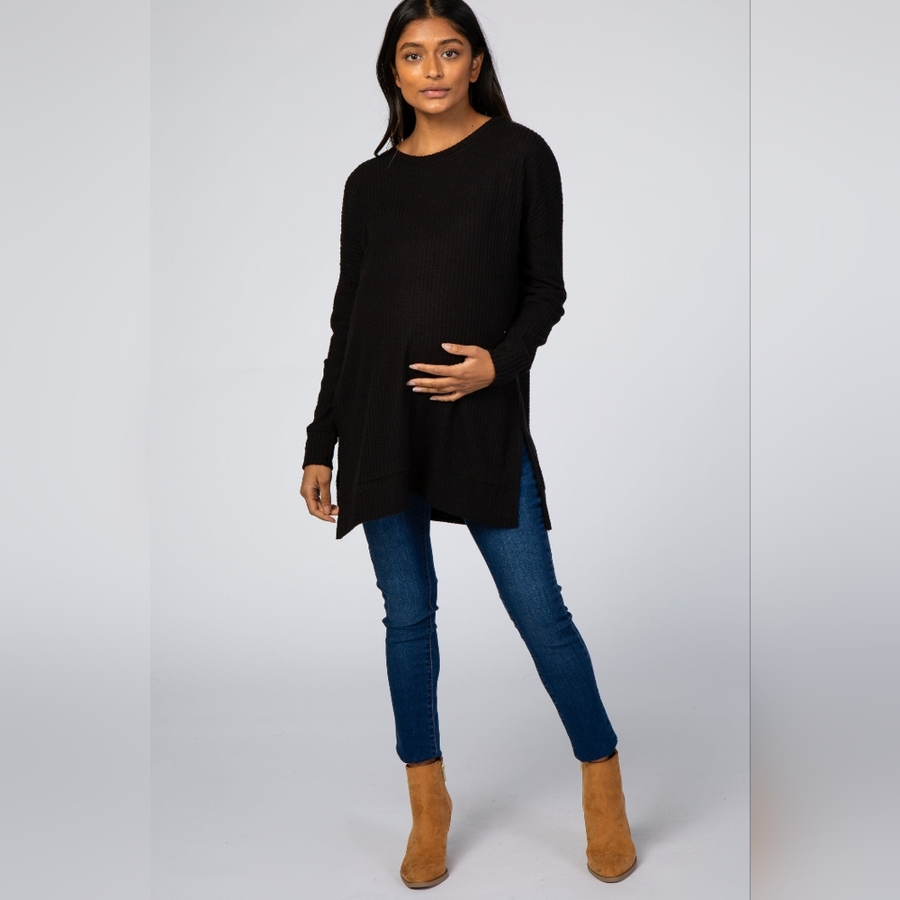 Black Maternity Sweater